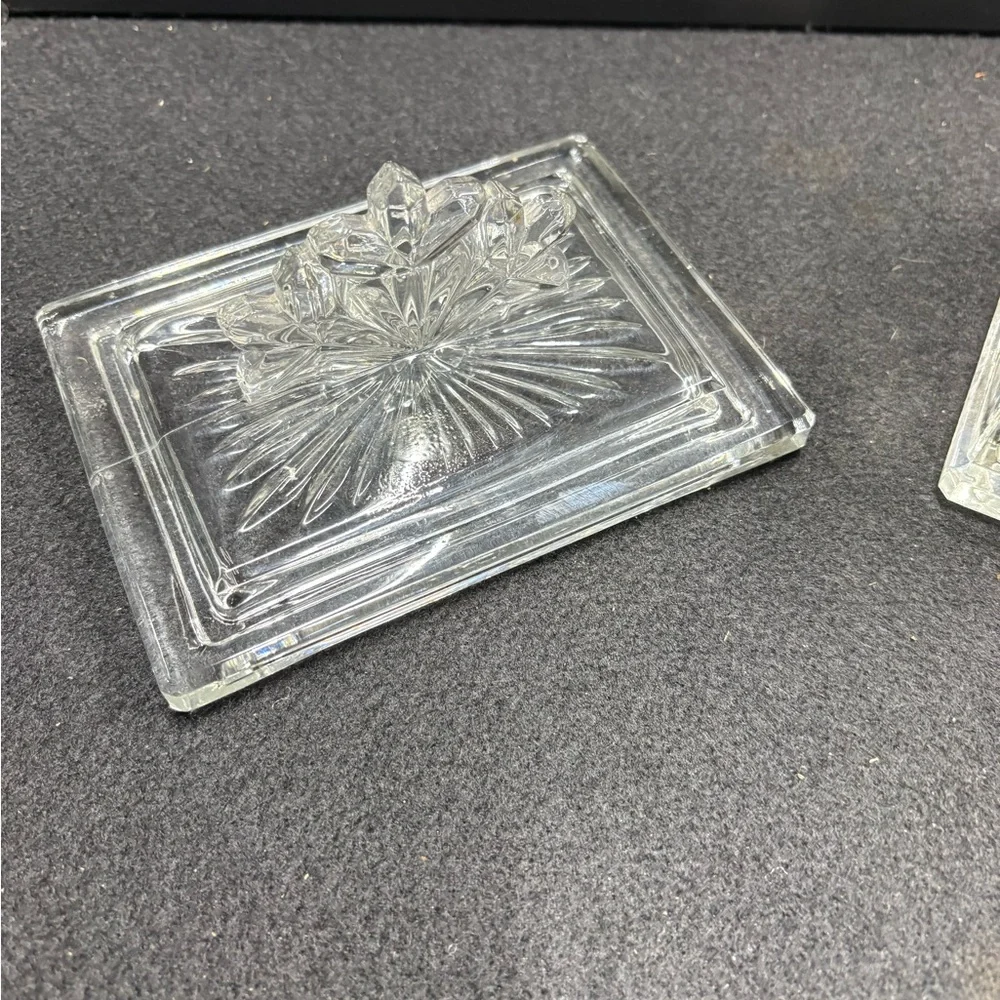 Elegant Clear Glass Decorative Bowl